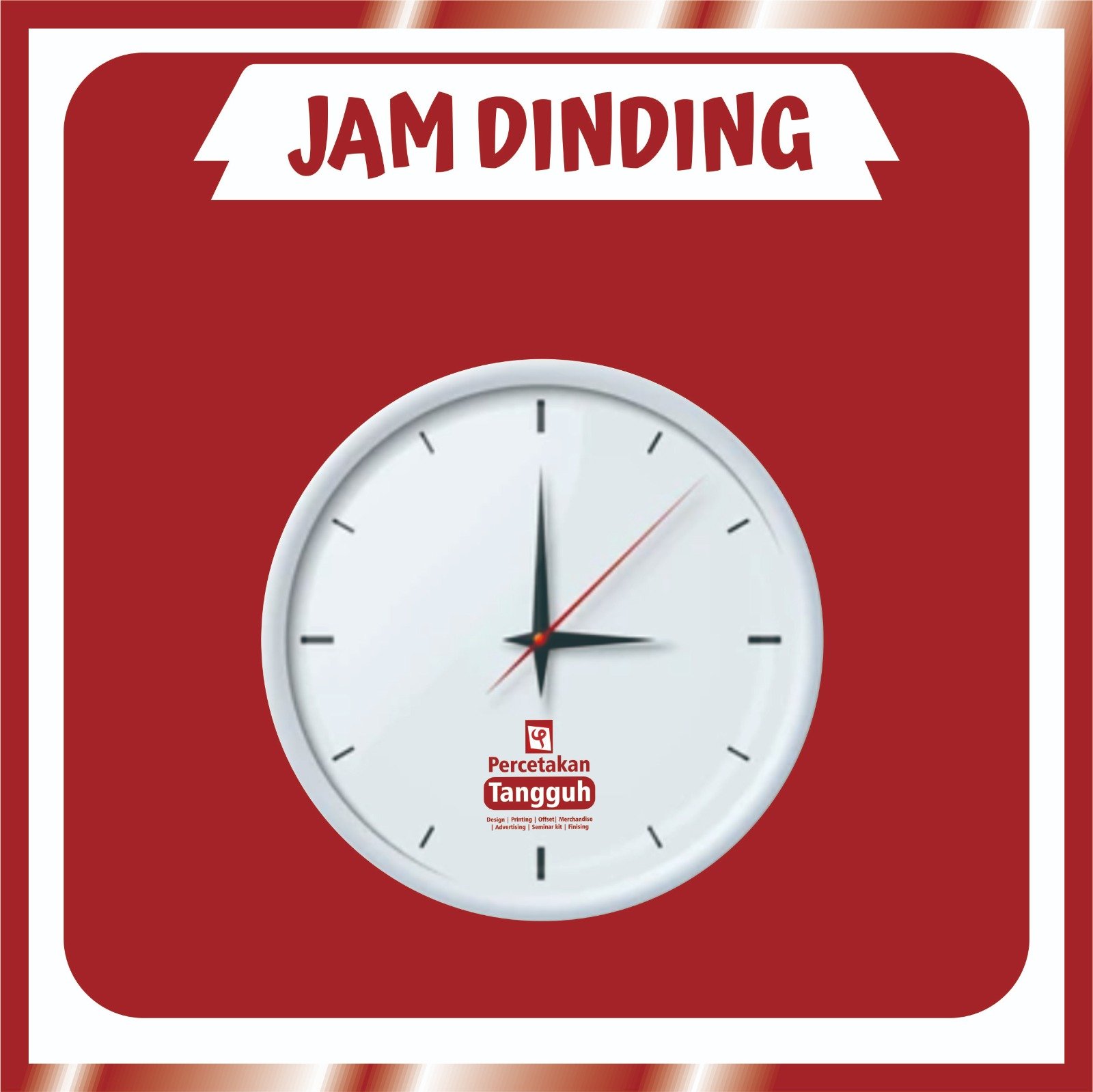 Jam Dinding Lingkaran 30cm